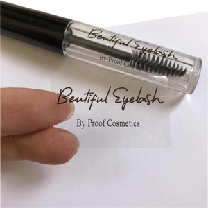 Tùy chỉnh không thấm nước bao bì Mỹ phẩm nhãn trong suốt Lip Gloss nhãn rõ ràng Lip Gloss Ống nhãn Lipgloss dán Sheets - Product Image 2