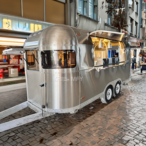 Carritos de Comida Móviles Más Vendidos: Remolques Cuadrados para Shawarma, Pizza, Tacos y Helados - Product Image 2