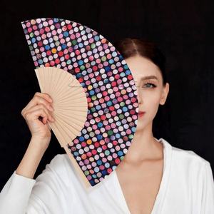 พัดมือทำจากไม้สเปนมีภาพ - Product Image 2