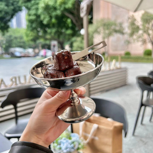 Fabbrica di Lelyi all'ingrosso INS <span class=keywords><strong>Cafe</strong></span> <span class=keywords><strong>Vintage</strong></span> 304 in acciaio inossidabile alta tazza creativa carina gelato tazza da Dessert - Product Image 3