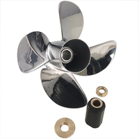 Hélice marine Volvo 14.6x19 en acier inoxydable à 4 pales pour moteur hors-bord Volvo