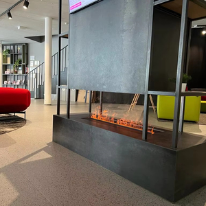 Offre Spéciale Italie Intérieur <span class=keywords><strong>Maison</strong></span> Meubles 3D Eau Vapeur Cheminée Électrique Avec Charbon De Bois Son Smart Vapor Cheminée - Product Image 2