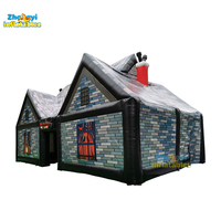 Tente Gonflable Maison Hantée Géante pour Fête d'Halloween