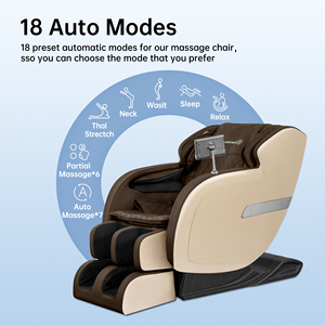 3D-массажный механизм, SL-трек, нулевая гравитация, 21 автоматическая программа, 28 воздушных подушек, Bluetooth, подогрев поясницы, управление через приложение, ролики для стоп - Product Image 1