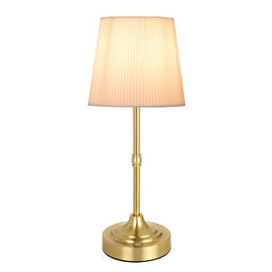 <span class=keywords><strong>Lampe</strong></span> de bureau sans fil portable, <span class=keywords><strong>lampe</strong></span> d'ambiance rétro pour la décoration de restaurant, <span class=keywords><strong>lampe</strong></span> de chevet pour chambre à coucher, <span class=keywords><strong>lampe</strong></span> de nuit en tissu et métal - Product Image 6