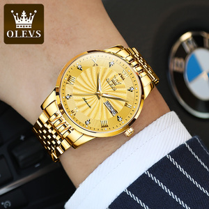 OLEVS 6630 montre de luxe mécanique <span class=keywords><strong>calendrier</strong></span> de Phase de lune montre mécanique à Tourbillon automatique de haute qualité pour homme - Product Image 4
