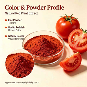 Extracto de Tomate al por Mayor, Polvo de Licopeno 100% Natural, Extracto de <span class=keywords><strong>Lycopersicon</strong></span> <span class=keywords><strong>Esculentum</strong></span> para Aditivo Alimentario - Product Image 3