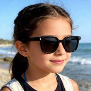2025 <span class=keywords><strong>gafas</strong></span> de sol Anti UV de alta moda para niños y niñas <span class=keywords><strong>gafas</strong></span> de bebé de moda con marcos de Color caramelo en rojo azul café - Product Image 1