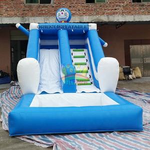 Toboggan aquatique gonflable personnalisé Doraemon de Orient Inflatables, toboggan aquatique gonflable pour enfants, toboggan aquatique pour enfants - Product Image 2