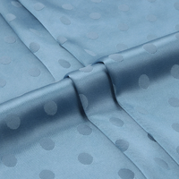 Tissu jacquard à pois en viscose et rayonne pour robes d'été et de printemps, pyjamas et chemises