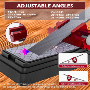 400 di pietra per affilare ad angolo regolabile #1000 di superficie a nido d'ape # piastra diamantata pietra diamantata affilatrice - Product Image 3