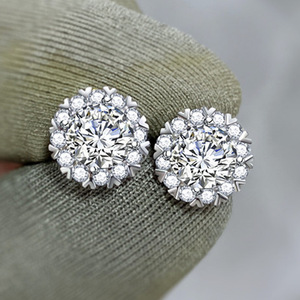 Orecchini a Perno a Forma di Fiocco di Neve per Donne, Eleganti e Discreti per Uso Quotidiano, Accessori per Outfit Casual e Regalo - Product Image 4
