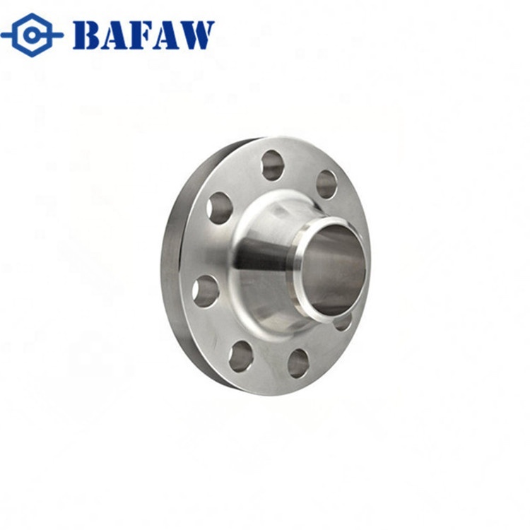 BAFAW Bride Toute Neuve Dn40 Pn16 304 En acier inoxydable Wn Bride De Col De Soudage Astm B16.5 A105 Bride à Souder Avec prix bas