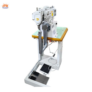 Machine à coudre industrielle haute précision à bras long de 35 cm, bras en <span class=keywords><strong>U</strong></span> pivotant à 180 degrés, pied marcheur simple en fer, haute vitesse - Product Image 2