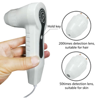 Analyseur de peau et de cheveux, appareil d'analyse du visage et du cuir chevelu, machine de massage pour la repousse des cheveux, analyseur de peau et de cheveux
