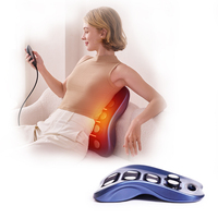 Masseur lombaire chauffant Alphay Electric pour soulager la douleur sciatique, avec vibration et traction lombaire
