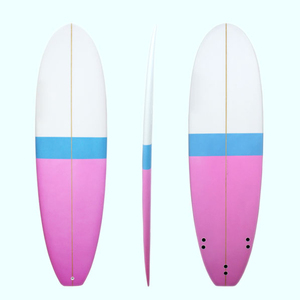 Planches de surf longboard en fibre de verre avec noyau en PU, couleur personnalisée, en promotion - Product Image 4