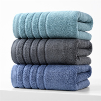 Serviette en coton épais 50x100cm, 100% coton, pour enfants, adultes et usage domestique, douce, absorbante et grande, vente en gros
