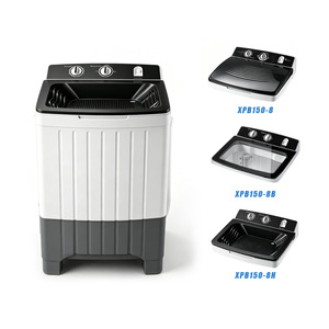 15KG Professional Factory Single Washing Machine Semi Automatic Energy Saving <b>Top</b> <b>Load</b> With Spin Dry Powerful 200W High-Torque M - Product Image 2
