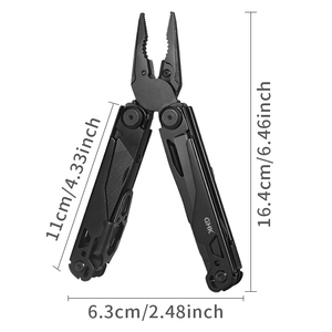 19 Trong 1 Survival Pocket Đa Chức Năng Gấp Đầy Đủ Khóa Đa Công Cụ Kết Hợp Cắm Trại Gấp Multitool Kìm - Product Image 3