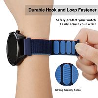 Bracelet de montre en nylon tissé, élastique, réglable, respirant, bracelet de sport à boucle rapide