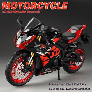 Modelo de Motocicleta a Escala <span class=keywords><strong>1</strong></span>:12, M12-24B, Calidad de Exhibición, GSXR1000R, con Detalles Decorativos/Iluminación, para Regalos y Colecciones Premium - Product Image 6