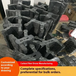 Welltop Model 001 Custom Map-Carbon Fiber CNC Finishing Board for <b>Drone</b> Accessories Nonwoven Industry Processing Made in China - Product Image 4