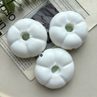 Balle anti-stress vide en forme d'ail, blocs de construction DIY faits à la main, balle sonore, jouet anti-stress en TPR