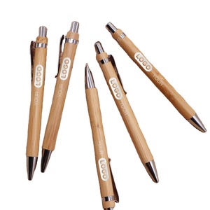 Bolígrafo Clásico de Bambú al por Mayor, Diseño Ergonómico de Alta Calidad, Logotipo Grabado con Láser, Ecológico, Recargable, Regalo Corporativo - Product Image 2