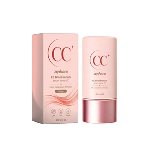 Sérum Crème <span class=keywords><strong>CC</strong></span> 3-en-1 OEM Effet Lissant Naturel Couvrance Totale Teint Uniforme Hydratant Éclat Quotidien – Meilleure Vente - Product Image 1