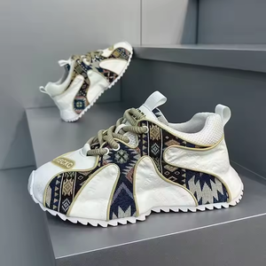 Zapatos deportivos casuales de moda para hombre, muy vendidos, tallas grandes, de malla de alta calidad, planos, resistentes al desgaste, antideslizantes, con plataforma. - Product Image 1