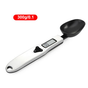 लोकप्रिय नई उच्च गुणवत्ता इलेक्ट्रॉनिक डिजिटल 300/0.1g चम्मच पैमाने वजन तराजू/मापने चम्मच चेक-इन - Product Image 5
