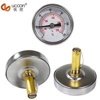 Jauge de température thermomètre bimétallique divers types avec tige en laiton pour usage général