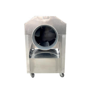 Machine de torréfaction horizontale à tambour, électrique et à gaz, pour châtaignes, arachides, graines de tournesol et produits laitiers, vente en gros - Product Image 5