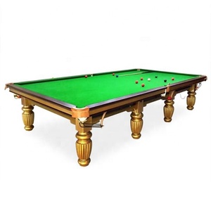 Chuyên nghiệp 12ft <span class=keywords><strong>Snooker</strong></span> bàn bi-a với Slate đệm và túi da - Product Image 4