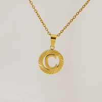Nuevo Collar Personalizado con Iniciales de 26 Letras del Alfabeto en Plata, Collar con Colgante Cuadrado de Madreperla Blanca en Acero Inoxidable