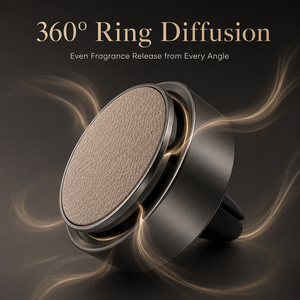 เครื่องกระจายกลิ่นหอมในรถยนต์แบบปรับได้ 360 องศา พร้อมแผ่น PE ติดทนนาน - Product Image 3