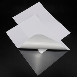 Vinilo Autoadhesivo Imprimible de Primera Calidad, Brillante y Mate, A3 420x297mm, Hoja de Papel Adhesivo Yupo con Reverso de Plástico PET Transparente - Product Image 2