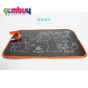 <span class=keywords><strong>Tableau</strong></span> noir souple à deux faces pour apprendre et dessiner, jouets pour enfants - Product Image 2