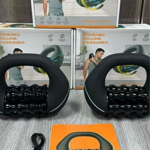 เครื่องนวดแบบพกพาพร้อมรีโมทไร้สายสำหรับนวดขา นวดเนื้อเยื่อลึก และฟื้นฟูกล้ามเนื้อ ขนาดเล็ก ใช้พลังงานจากแบตเตอรี่ - Product Image 4