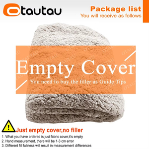 OTAUTAU Housse de <span class=keywords><strong>pouf</strong></span> <span class=keywords><strong>géant</strong></span> King Size sans rembourrage, douce et moelleuse, pour fauteuil <span class=keywords><strong>pouf</strong></span>, canapé, siège d'angle au sol, futon DD007 - Product Image 2