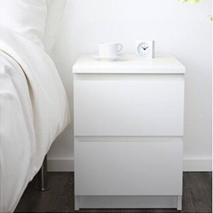 Phong cách mộc mạc đầu giường gỗ tự nhiên phòng ngủ đêm đầu giường bàn tất cả rắn gỗ cứng đầu giường - Product Image 4