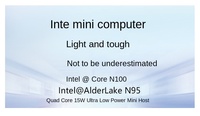 Nouvel ordinateur de jeu Nuc, processeur Intel N100, double écran, mini ordinateur de bureau, 8/16 Go de mémoire vidéo, SSD, I5/I7/CPU, AMD, système d'exploitation Linux, WiFi