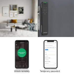Nueva Cerradura Inteligente con Contraseña, Tarjeta, Llave, Wifi, Aplicación TUYA, Reconocimiento Facial, Cerraduras Inteligentes KX3 - Product Image 3