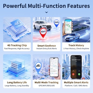 Traceur GPS 4G LTE Tracelink à longue autonomie pour véhicules et actifs, suivi en temps réel avec géofencing et plateforme mobile gratuite - Product Image 5