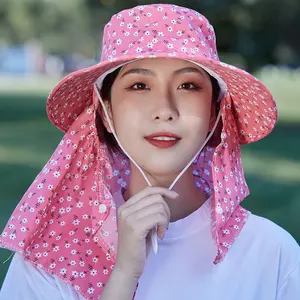 Fabrik Großhandel neue Sommer chinesische Bauern hüte Sonnenschutz breite Krempe Eimer Hut wasserdicht
