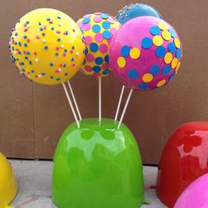 Grands bonbons personnalisés ornements de noël moderne canne à bonbons Weihnachten décor extérieur sucette géante pour décoration de noël - Product Image 5