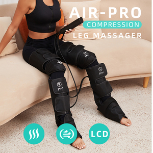 Gran oferta, compresor de aire neumático de tejido profundo, masajeador de piernas inflable con calor y compresión - Product Image 2