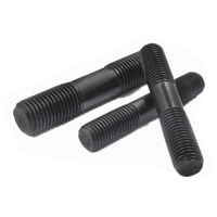Customize High Tensile A193 Grade B7 Stud Bolts with 2H Nuts Black Oxide Fully Threaded Rod Stud 1/2 Inch