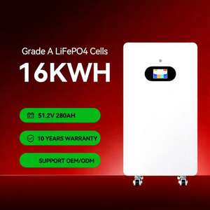 Sistema de Almacenamiento de Energía Solar para el Hogar, Montado en Pared, con Batería de Fosfato de Hierro y Litio de 314AH, 15KWH, 48V - Product Image 1